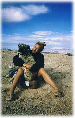 Lake Mead, NV; off-piste camping